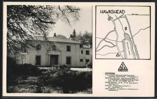 AK Hawkshead, The Warden, Map