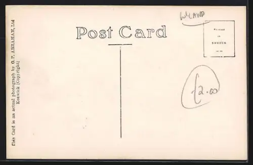 AK Windermere, The Ferry, Bell Isle and Bowness, Kirkstone Pass