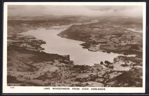 AK Ambleside, Lake Windermere from over Ambleside