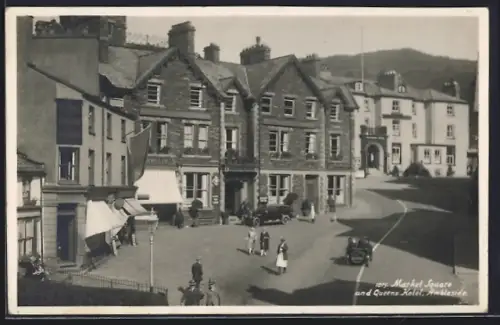 AK Ambleside, Market Square and Queens Hotel