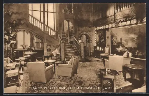AK Windermere, The Old Panelled Hall, Langdale Chase Hotel