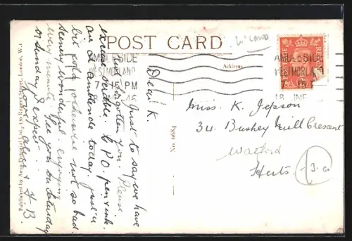 AK Ambleside, MY Swan at Waterhead Pier, Lake Windermere