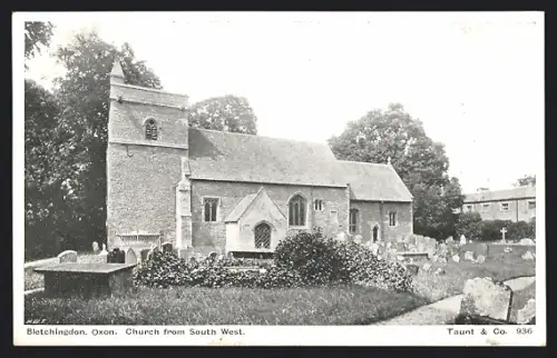 AK Bletchington, Church from South West
