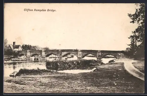 AK Clifton Hampden, Clifton Hampden Bridge