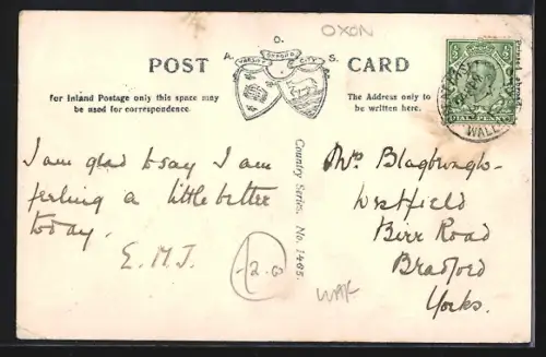 AK Great Milton, Great Milton Priory