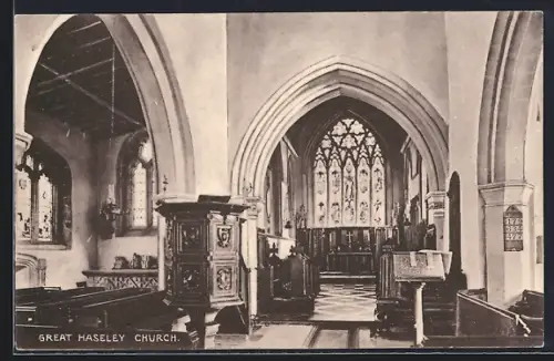 AK Great Hasely, Church Interior