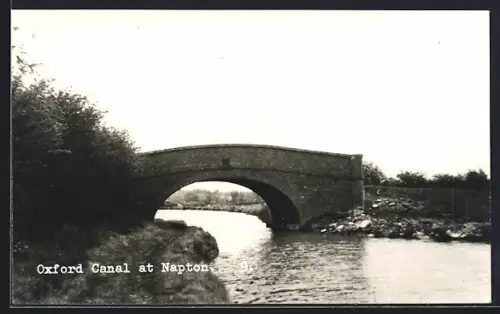 AK Napton, Oxford Canal with Bridge