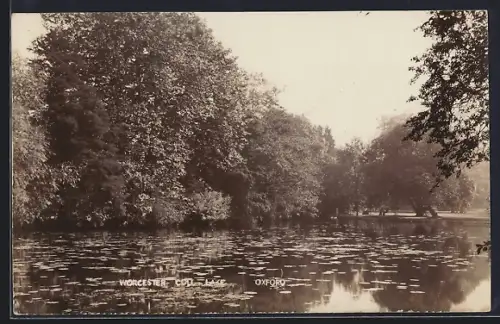 AK Oxford, Worcester Coll Lake