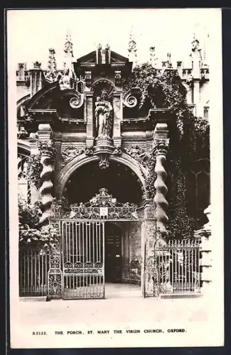 AK Oxford, St. Mary The Virgin Church, The Porch