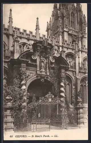 AK Oxford, St. Mary`s Church, Porch
