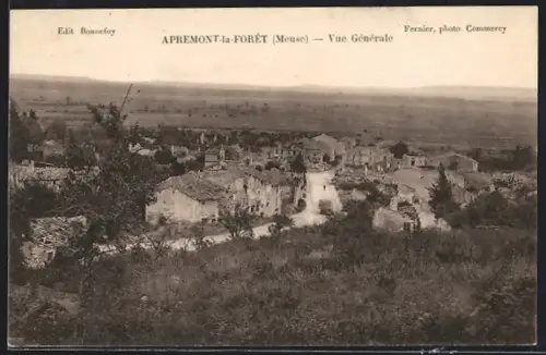 AK Apremont-la-Forêt /Meuse, Vue Générale