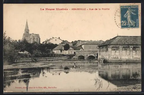 AK Abainville, Vue de la Prairie