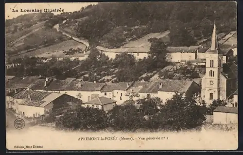 AK Apremont-la-Forêt /Meuse, Vue générale n°1