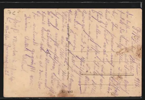 AK Azannes vor Verdun, Westlicher Kriegsschauplatz