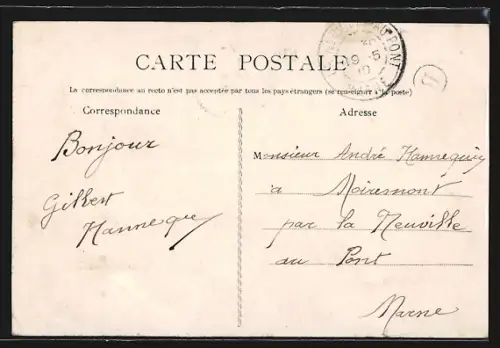 AK Clermont-en-Argonne, Vue Générale, Côté Ouest