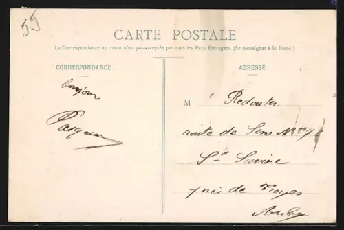 AK Mussey /Meuse, Le Canal, Le Port