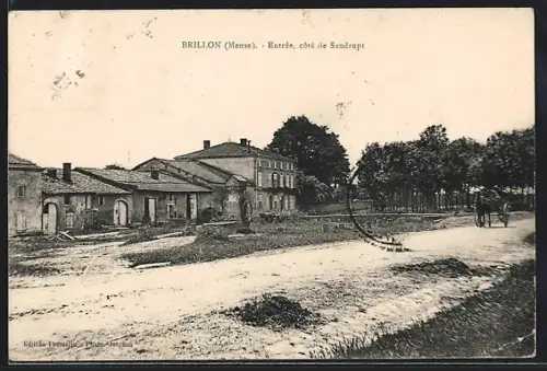 AK Brillon /Meuse, Entrée, côté de Saudrupt