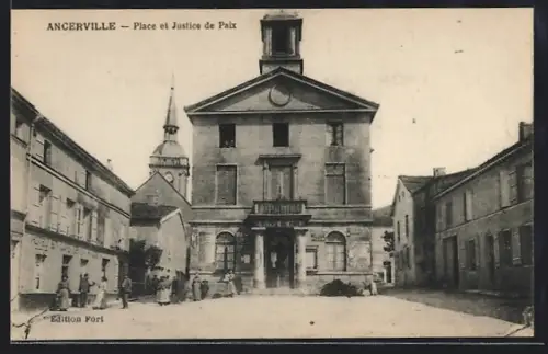 AK Anceville, Place et Justice de Paix