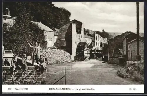 AK Dun-sur-Meuse, Le grand Moulin