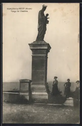 AK Nancois-le-Petit /Meuse, Vierge de Chaillon