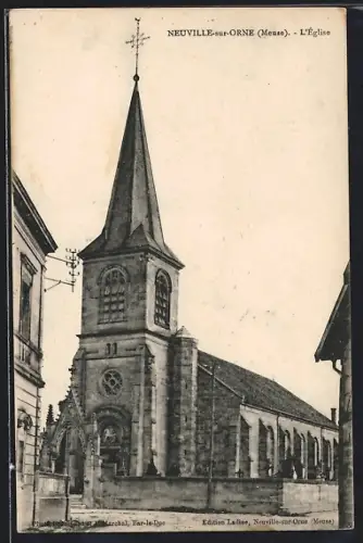 AK Neuville-sur-Orne /Meuse, L`Église