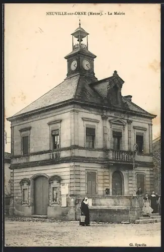 AK Neuville-sur-Orne /Meuse, La Mairie