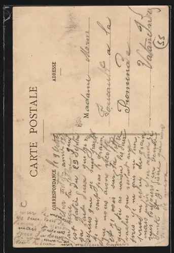 AK Nérin /Meuse, L`Église vue de face