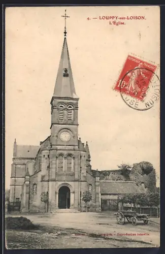 AK Louppy-sur-Loison, L`Église