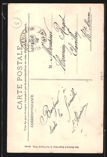 AK Demange-aux-Eaux /Meuse, L`Église