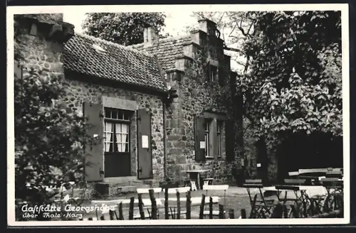 AK Thale /Harz, Gaststätte Georgshöhe