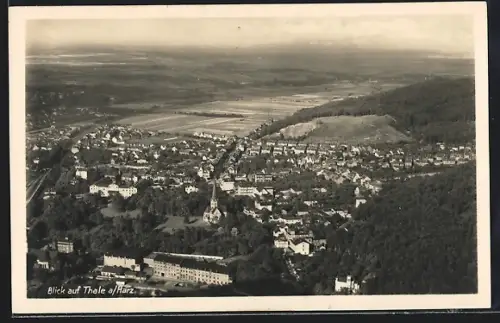 AK Thale a. Harz, Blick auf den Ort