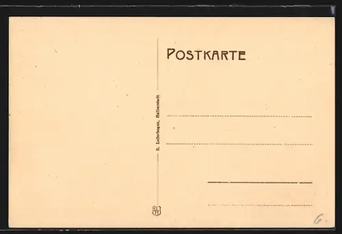 Lithographie Wernigerode, Rathaus