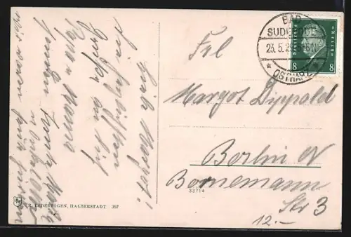 AK Thale /Harz, Hexentanzplatz, Walpurgishalle