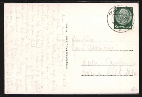 AK Thale /Harz, Ortsansicht aus der Vogelschau