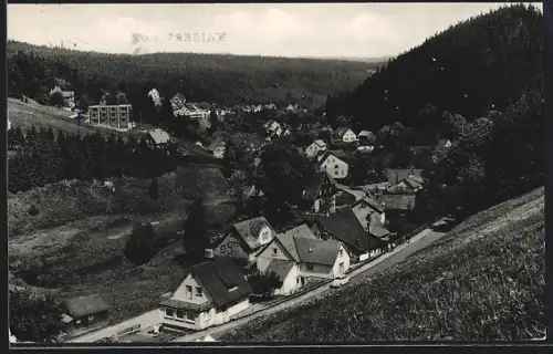 AK Altenau /Oberharz, Ortsansicht im Tal