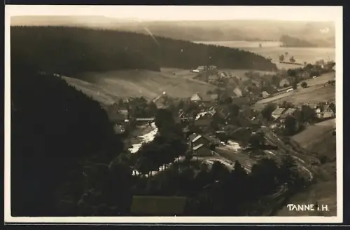AK Tanne i. H., Panoramaansicht des Ortes