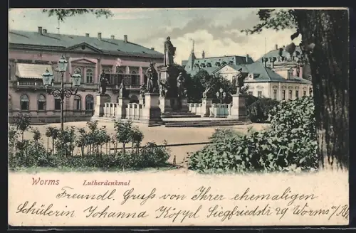 AK Worms, Lutherdenkmal