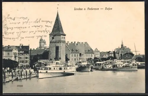 AK Lindau a. Bodensee, Hafen