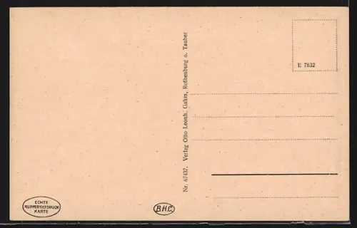 AK Rothenburg o. Tbr., Rödergasse mit Markusturm