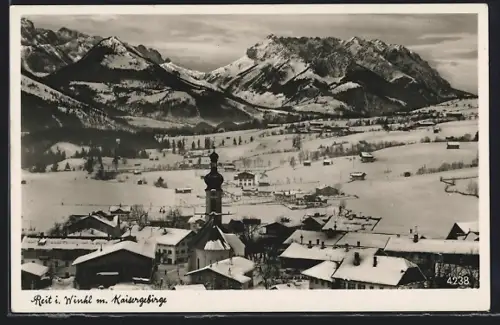 AK Reit im Winkl, Ortsansicht im Winter