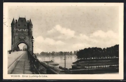 AK Worms, Ernst Ludwig-Brücke