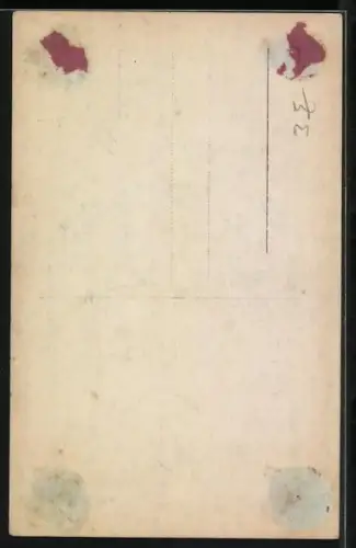 AK Jenny Jugo und Enrico Benfer, Portrait, Autograph