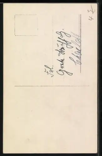 AK Paul Henckels mit ernstem Blick, Autograph