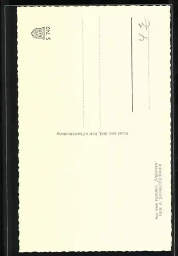 AK Ruth Leuwerik im Film Franziska, Autograph