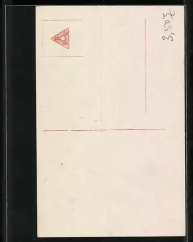 AK Lotte Neumann im Pelzmantel, Autograph