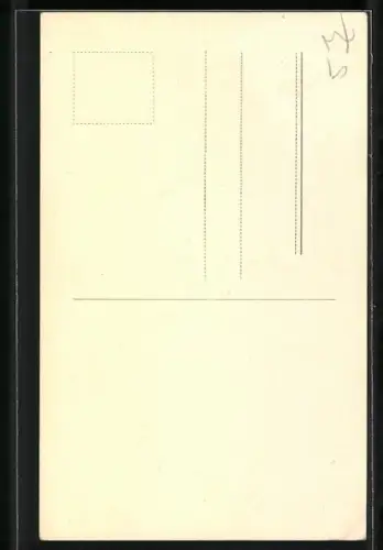 AK Olga Tschechowa lächelt, Autograph