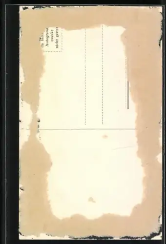 AK Hermann Brix, Seitenportrait, Autograph