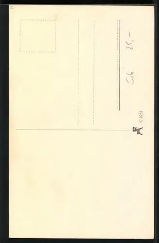 AK Oaula Wessely, Portrait, Autograph