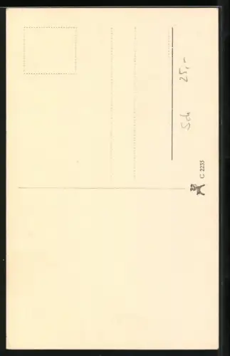 AK Carsta Löck mit Yorkshire-Terrier, Autograph, 1943