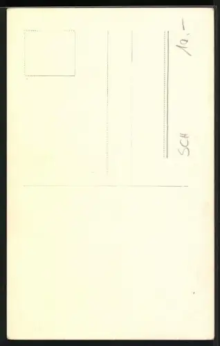 AK Fita Benkhoff, Portrait, Autograph